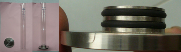 Graduated Cylinder,metal base detachable